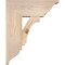 Ekena Millwork Imperial Traditional Smooth Bracket w/ Offset Brace, Douglas Fir, 7 1/2"W x 18"D x 22"H BKT0806X18X22IMP01SDF - alternate 4